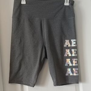 Aeropostale hi-waist bike shorts with Holo details